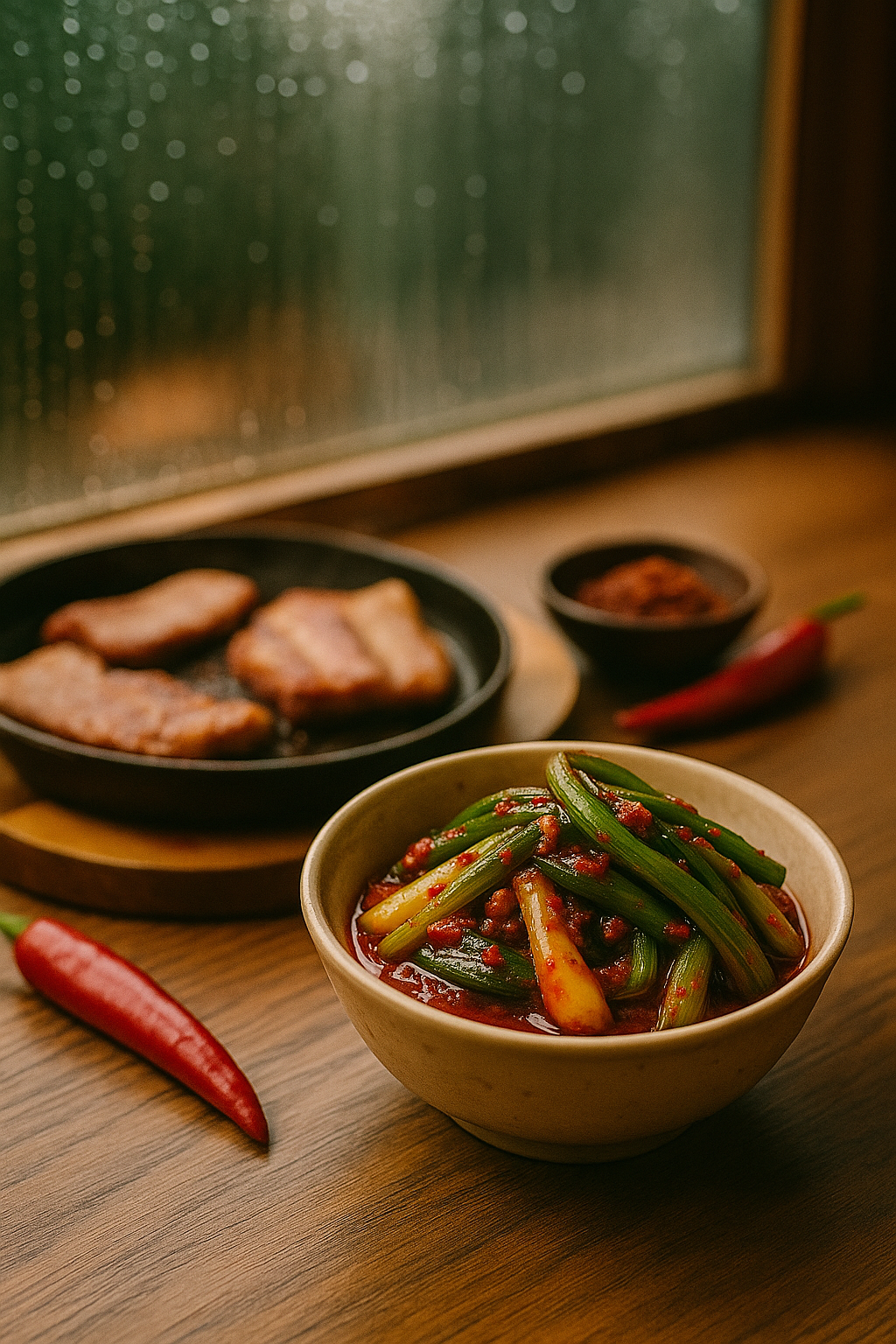 장수양파김치(매운맛)
