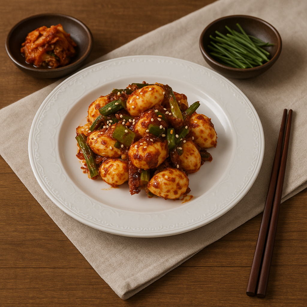 장수마늘깍두기 메인 비주얼