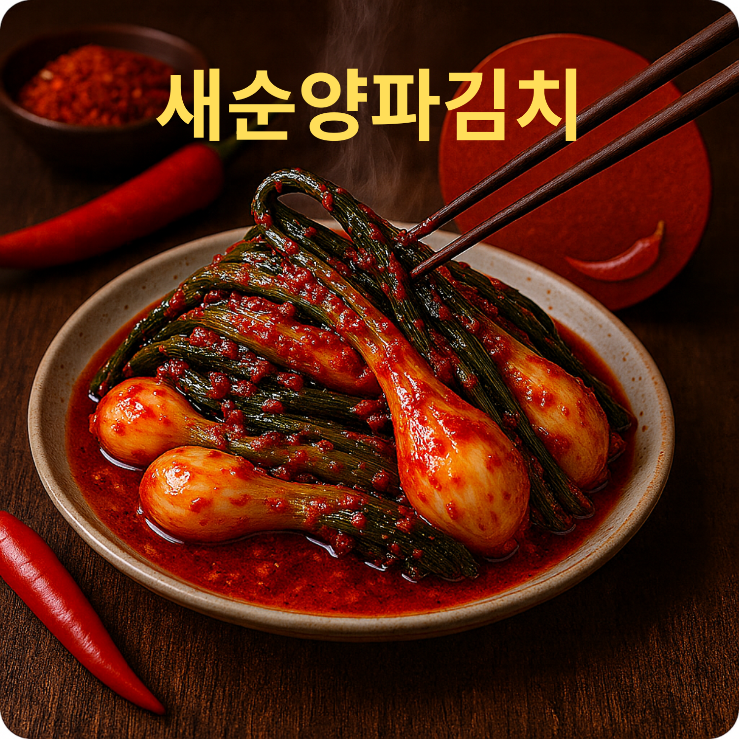 새순양파김치(매운맛)