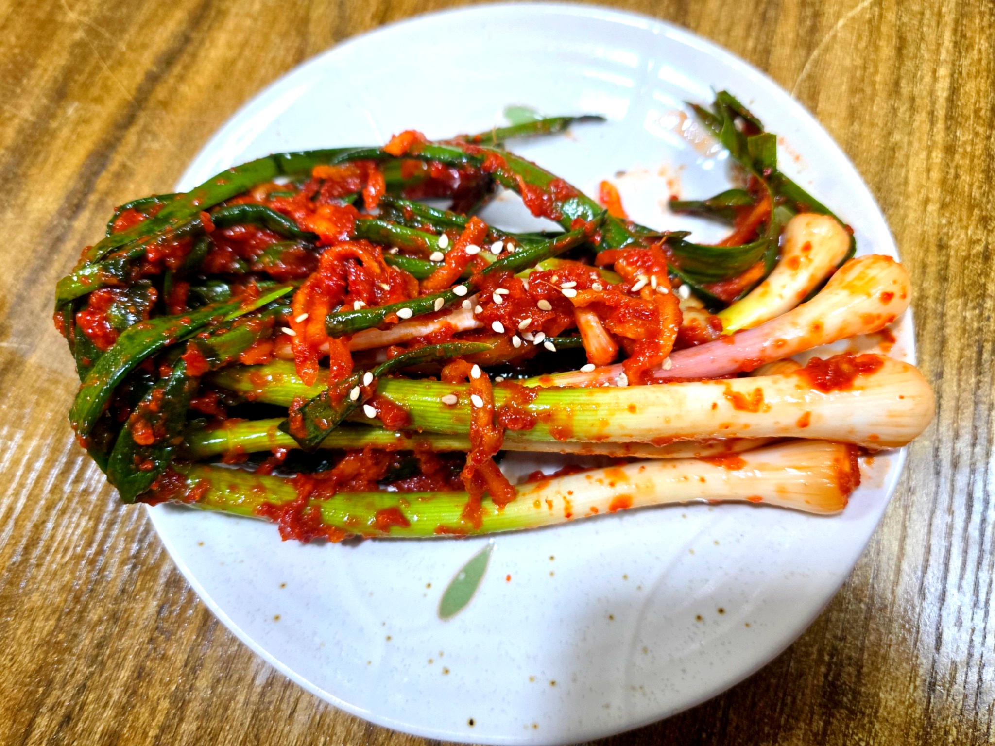 장수풋마늘김치 상세 컷