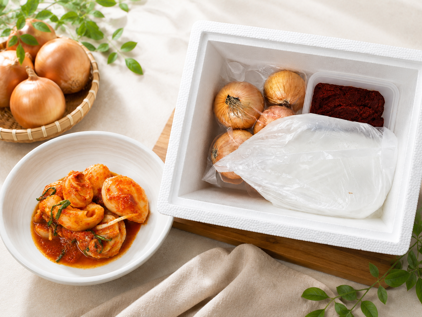 양파김치키트 1kg