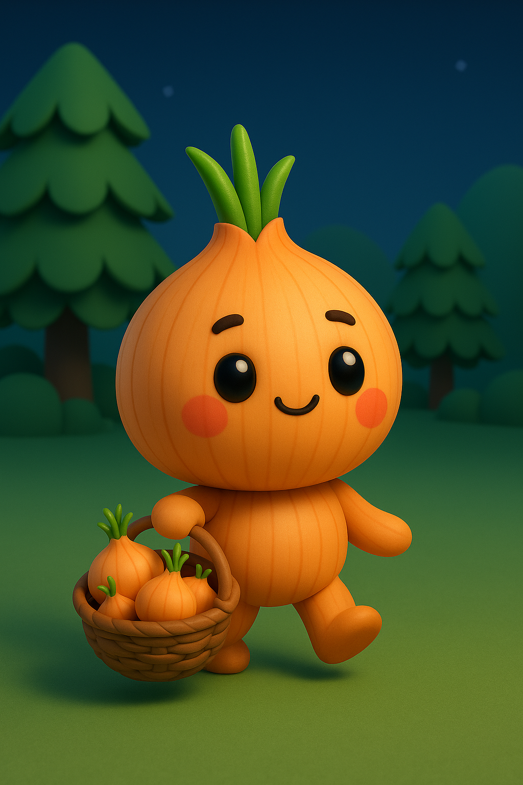 3D 메타버스 팜 투어 - 단독 양파 캐릭터